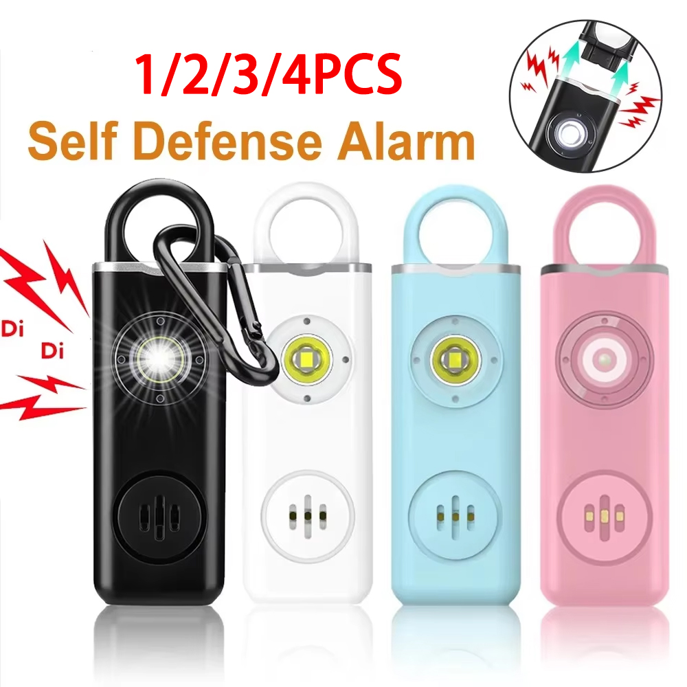 130dB 自己防衛警報器キャリング悲鳴大声 USB 充電パ - Personal Alarm Keychain のレビューと価格