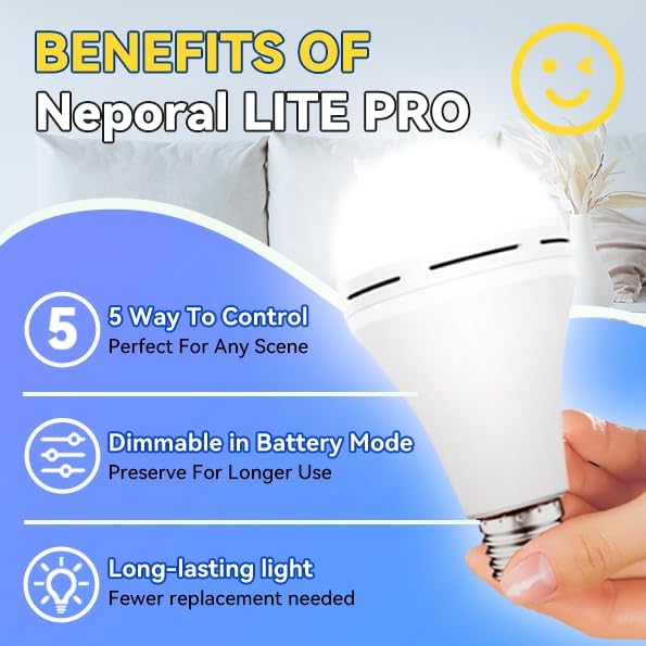 緊急充電式電球、停電時も点灯、15W 80W相当LED電球、 - Power Outage Light のレビューと価格