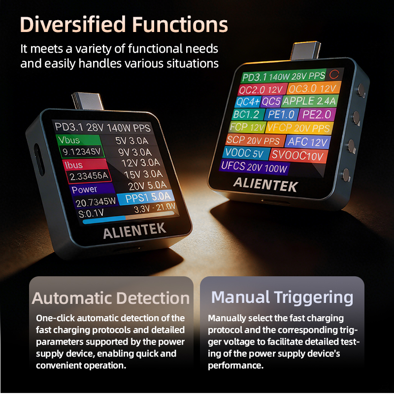 ALIENTEK C2 Type C USBテスター 高速充 - Co Detector Plug のレビューと価格