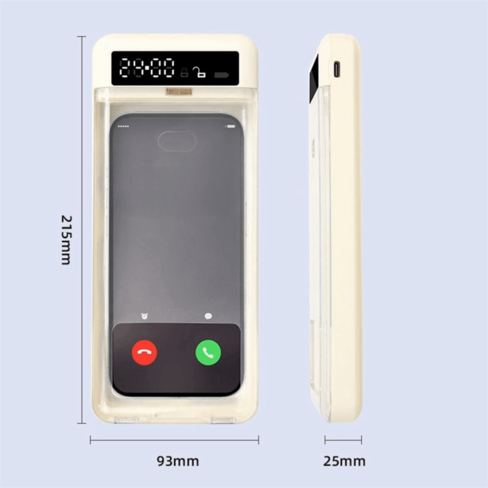 タイマー付き携帯電話ロックボックス 24時間LCDディスプレ - Medicine Cabinet Lock のレビューと価格