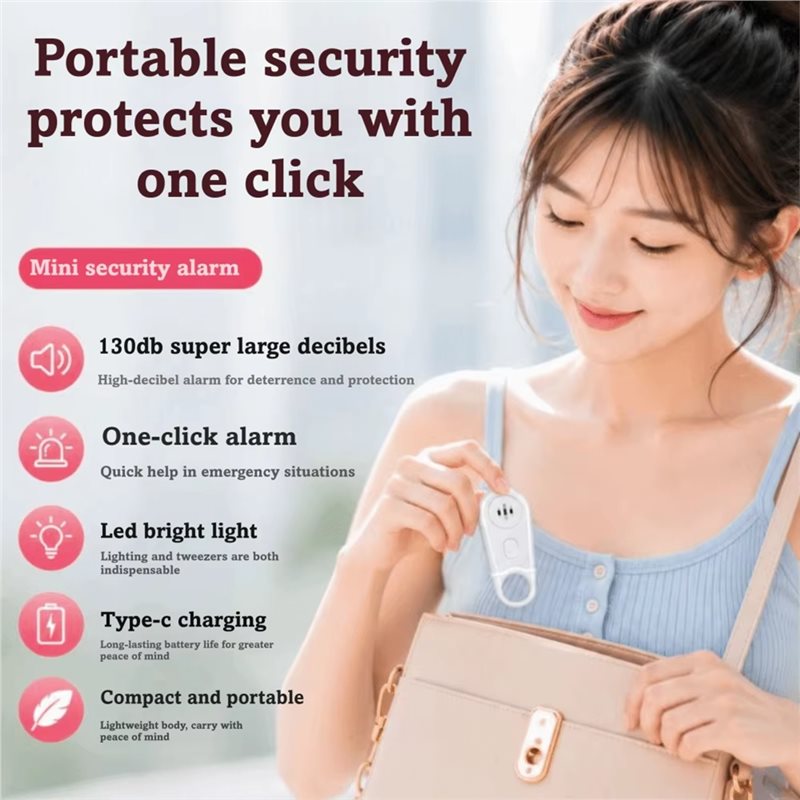 緊急用アラームキーホルダー。携帯可能で、個人の安全を守るため - Personal Alarm Keychain のレビューと価格