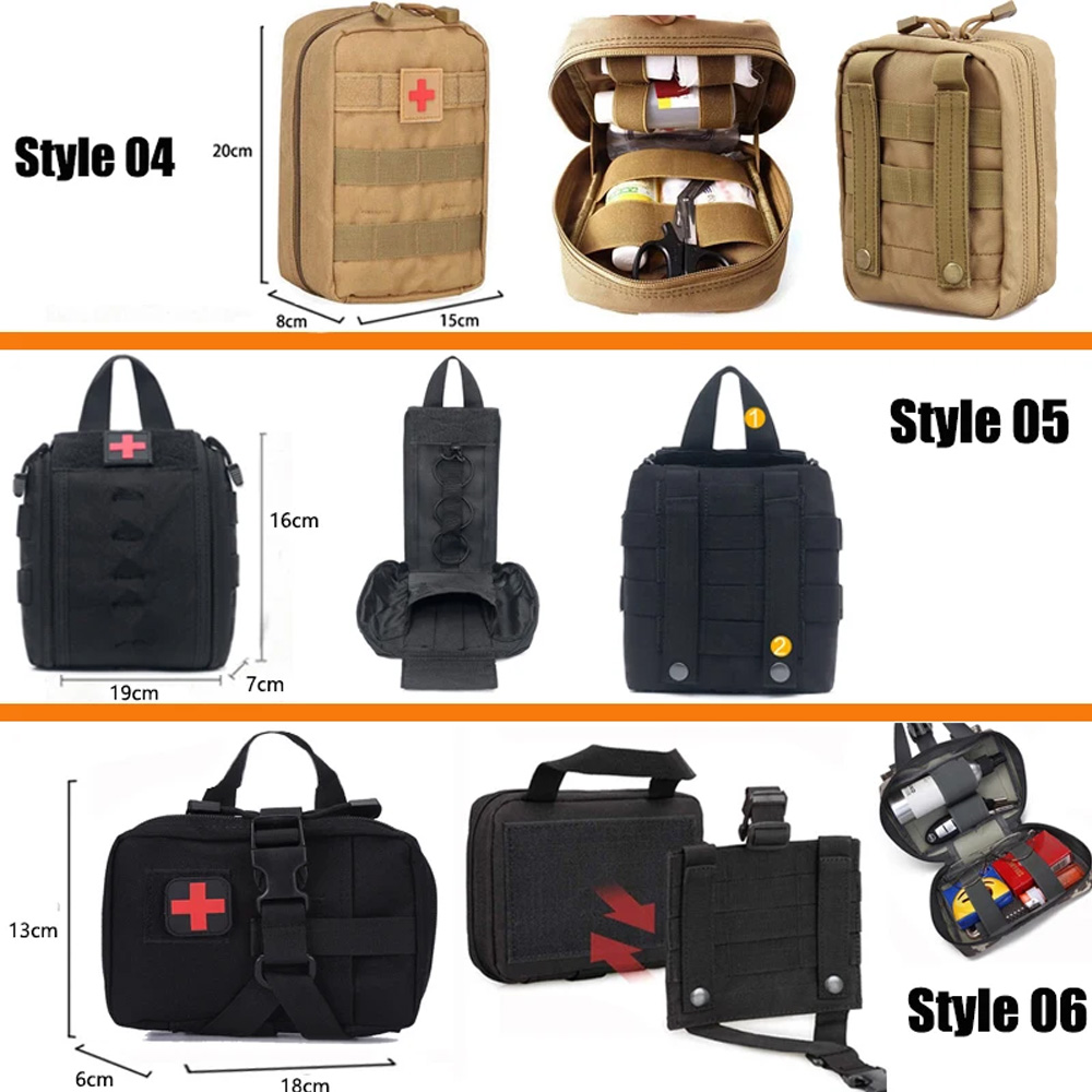 IFAK EDC バッグウエストバッグ狩猟ベスト緊急ツールキ - First Aid Bag Kit のレビューと価格