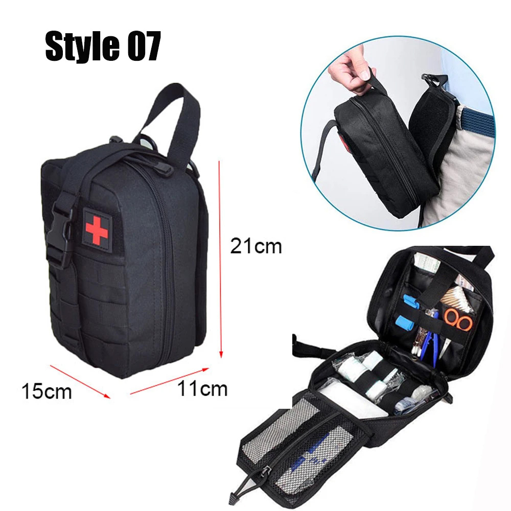IFAK EDC バッグウエストバッグ狩猟ベスト緊急ツールキ - First Aid Bag Kit のレビューと価格