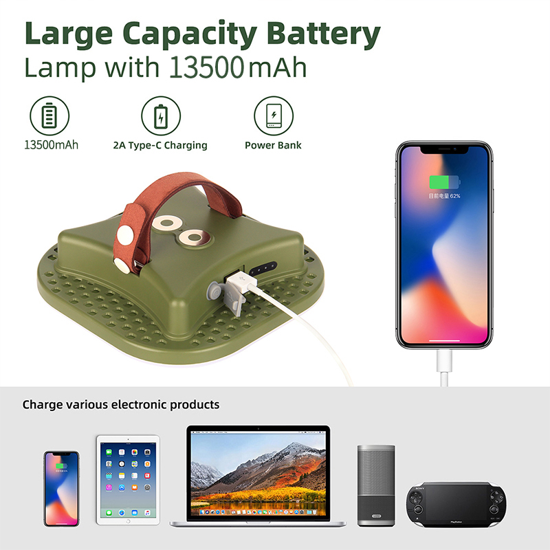 MOSLIGHTING13500maH LED 充電キャンプ - Power Outage Light のレビューと価格